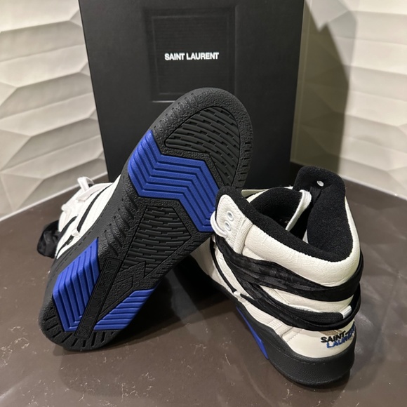 SAINT LAURENT PARIS high top sneakers - Picture 7 of 15